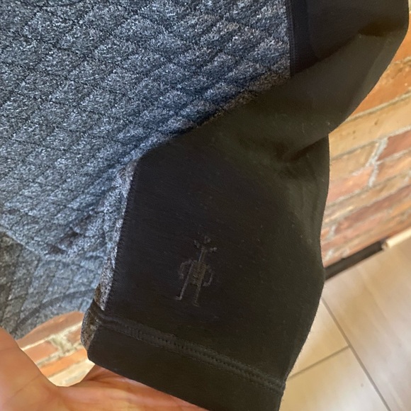 SMARTWOOL NWTs diamond peak quilted dress merino wool long sleeve XS - Picture 10 of 12